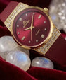 Ladies MoonStone Watch (red)